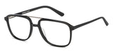 Black Square Full Rim Unisex Eyeglasses by Vincent Chase-131498