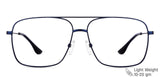 Blue Square Full Rim Unisex Eyeglasses by Vincent Chase-145707