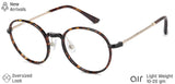 Brown Round Full Rim Medium Unisex Eyeglasses by Lenskart Air-137102