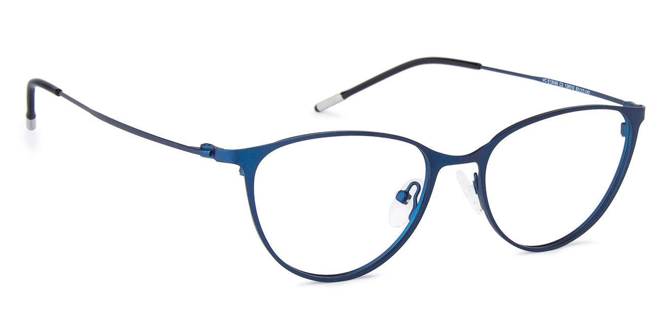 Blue Cat Eye Full Rim Women Eyeglasses by Vincent Chase Computer Glasses-144702
