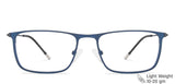Blue Rectangle Full Rim Unisex Eyeglasses by Vincent Chase Computer Glasses-147531