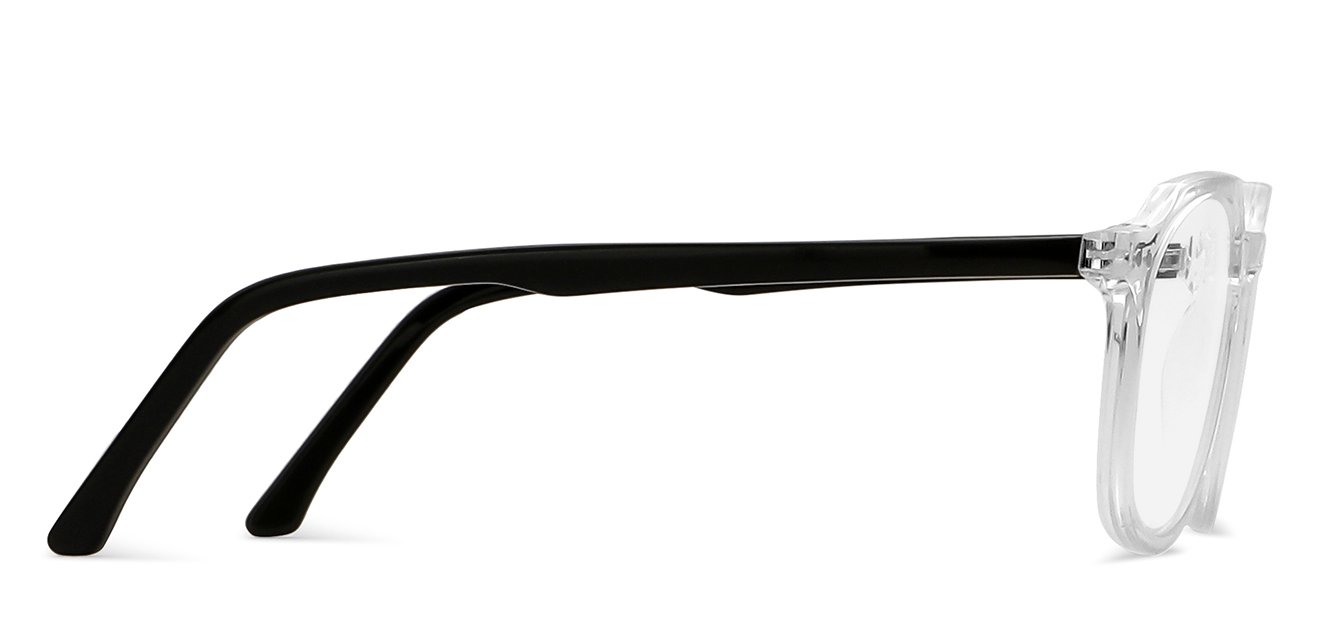 Transparent Geometric Full Rim Unisex Eyeglasses by Vincent Chase-140554