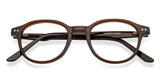 Brown Geometric Full Rim Unisex Eyeglasses by Vincent Chase Computer Glasses-144511