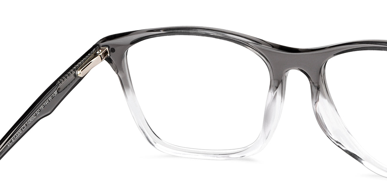 Grey Square Full Rim Unisex Eyeglasses by Vincent Chase-149682