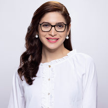Load image into Gallery viewer, Black Cat Eye Full Rim Women Eyeglasses by Vincent Chase Computer Glasses-146961