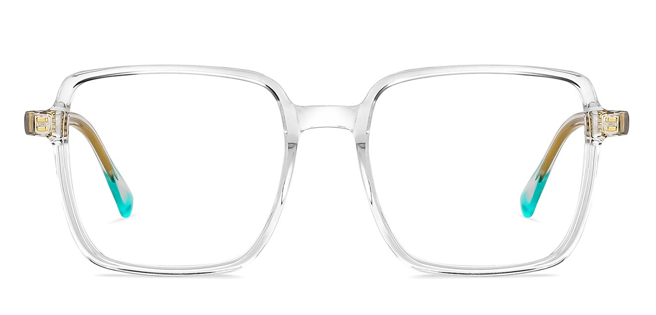 Transparent Square Full Rim Unisex Eyeglasses by Vincent Chase Computer Glasses-149956