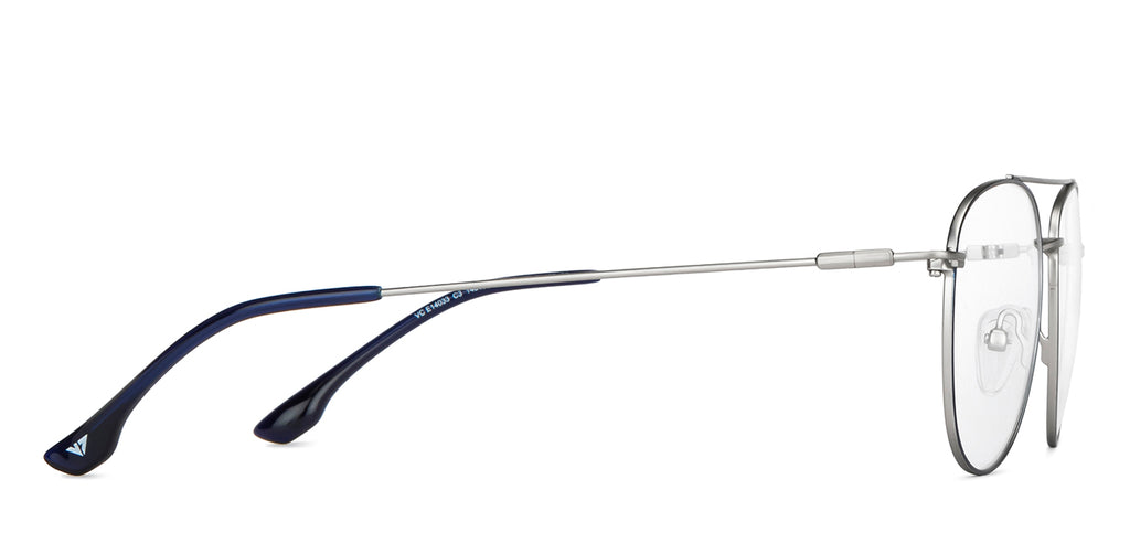 Blue Aviator Full Rim Unisex Eyeglasses by Vincent Chase-148483