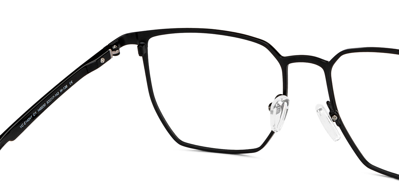 Black Round Full Rim Unisex Eyeglasses by Vincent Chase-148530