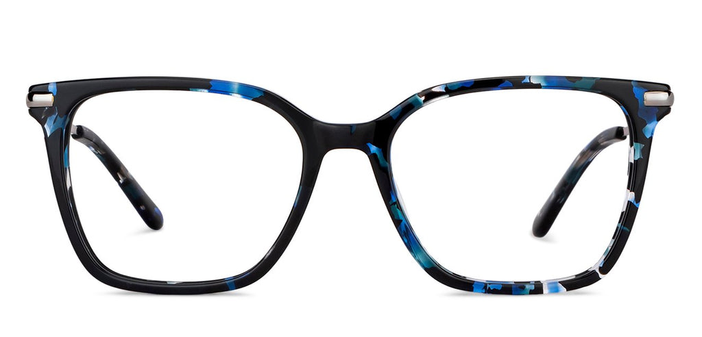 Black Square Full Rim Unisex Eyeglasses by Vincent Chase-149392