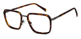 Brown Geometric Full Rim Unisex Eyeglasses by Vincent Chase-149397