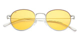 White Round Full Rim Unisex Sunglasses by Vincent Chase-148893
