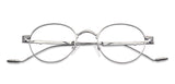 Silver Round Full Rim Unisex Eyeglasses by Vincent Chase-148562