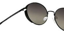 Load image into Gallery viewer, Black Round Full Rim Unisex Sunglasses by Vincent Chase Polarized-148567