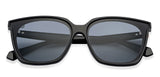Black Wayfarer Full Rim Unisex Sunglasses by Vincent Chase Polarized-148871