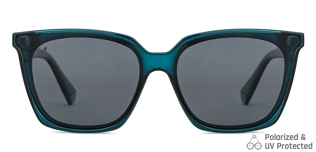 Blue Wayfarer Full Rim Unisex Sunglasses by Vincent Chase Polarized-148874
