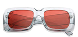 Grey Wayfarer Full Rim Unisex Sunglasses by Vincent Chase Polarized-148983