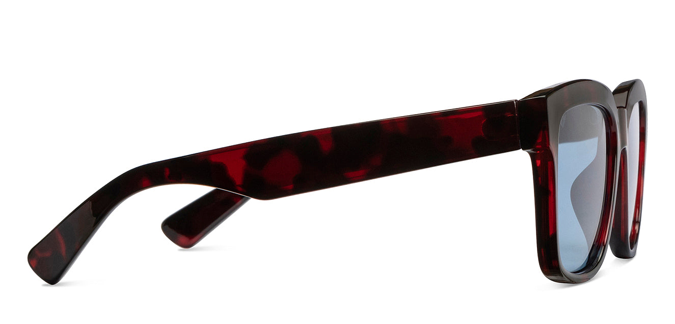 Red Wayfarer Full Rim Unisex Sunglasses by Vincent Chase-151132