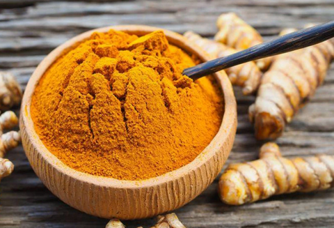 Turmeric Powder for Curry Dishes and Golden Milk