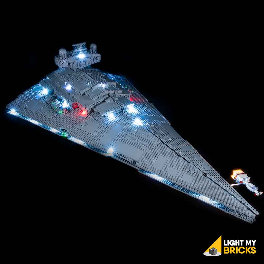 lego star destroyer lights