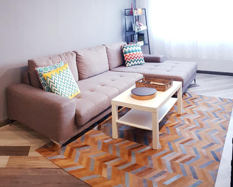 Zig zag cushion