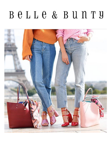 London Bloggers with Designer Leather Tote Bags in Paris by Stacy Chan