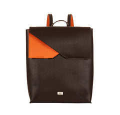 Brown Leather Backpack Designer Stacy Chan