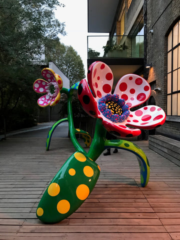 Flower Sculptures - Yayoi Kusama