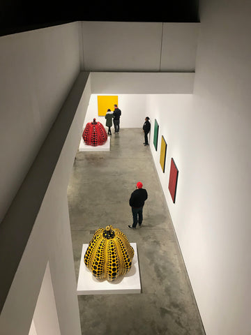 View of Pumpkin Gallery - Yayoi Kusama