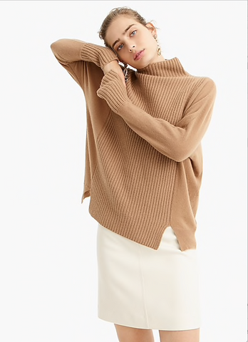 Beige Chunky Jumper Sweater Spring