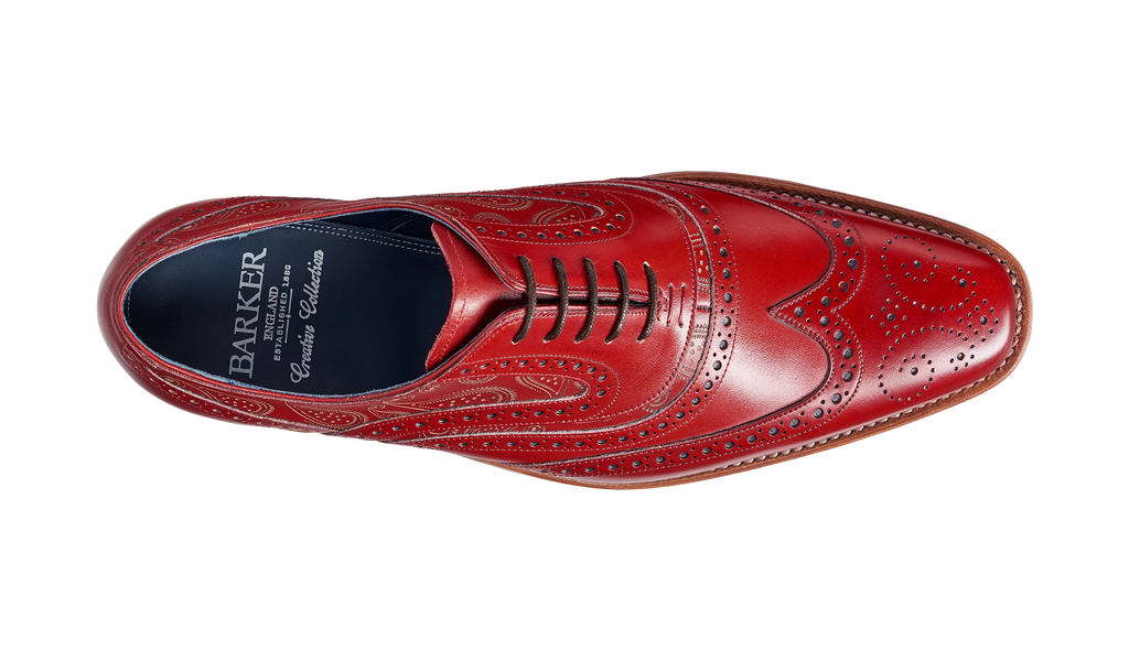 red barker shoes