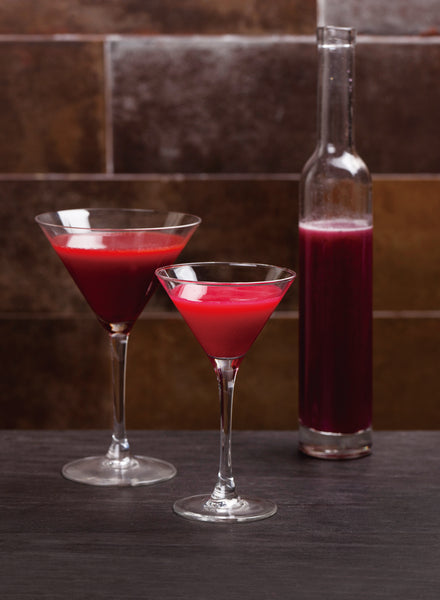 cherry fizz cocktail