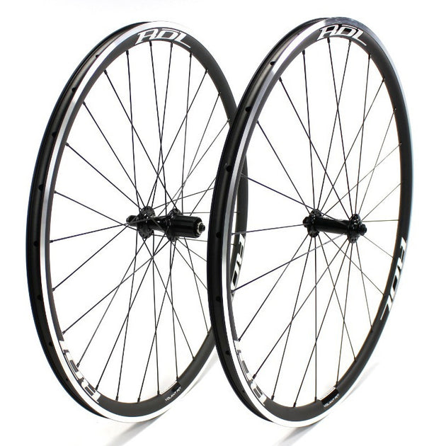 white bicycle wheels