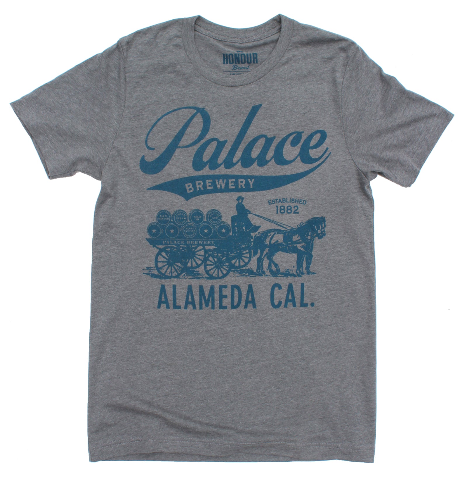 Palace Brewery T-Shirt – Vintage Inspired California Apparel