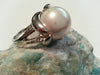 White Shell Pearl Ring - Size 8