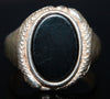 Onyx Signet Ring - Size 13.25