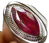 Ruby Sterling Ring - Size 9