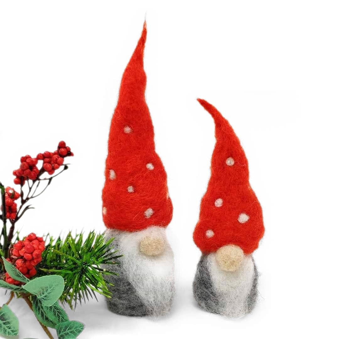 The Crafty Kit Company Felting The Crafty Kit Company Nordic Gnomes Needle Felting Kit