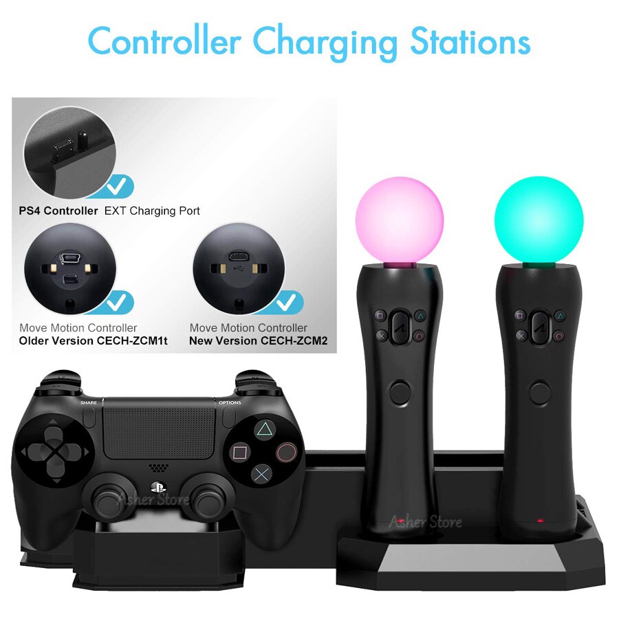 ps4 motion controller charging