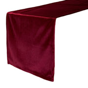 14 x 108 Inch Royal Velvet Table Runner Burgundy