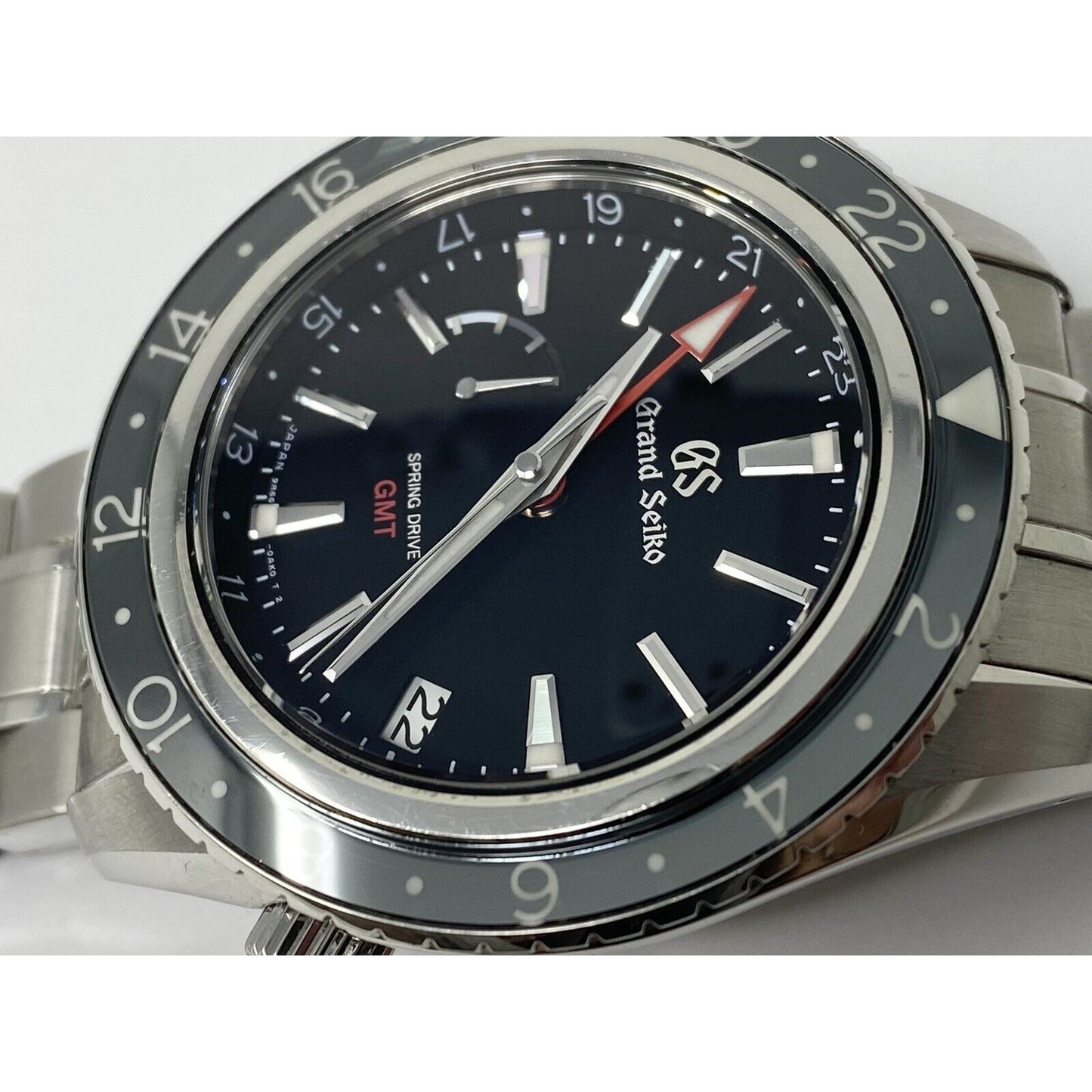 Seiko SBGE201 Grand Seiko GMT Spring Drive Men's Watch