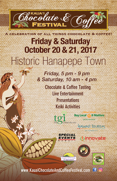 3rd Annual Kaua'i Chocolate & Coffee Festival