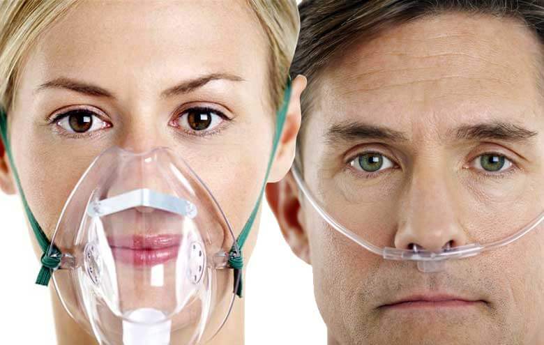 open face mask oxygen