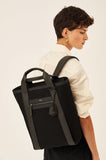 OROTON x HEMP BLACK Backpack in Black