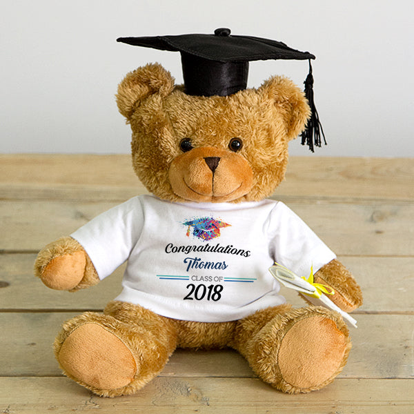 personalised graduation bear