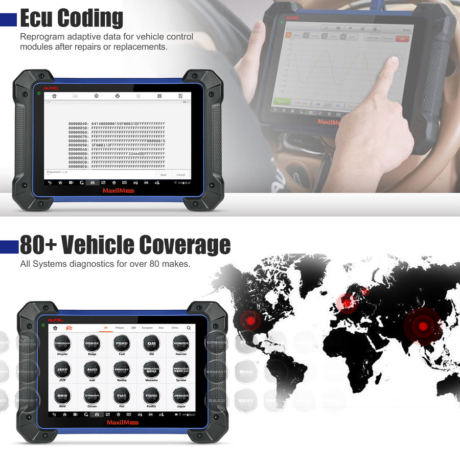 Autel MaxiIM IM608 ECU coding 