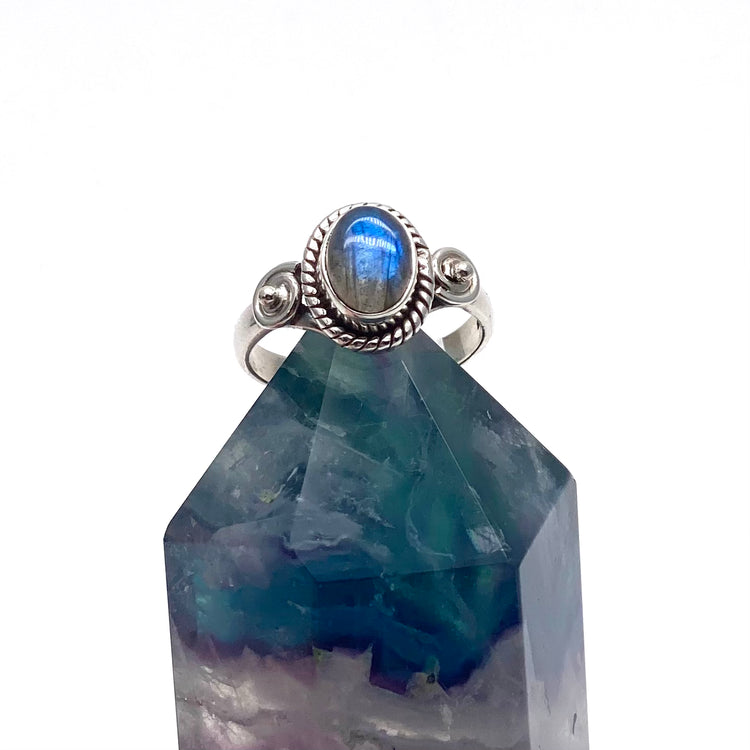 Kingsley Labradorite Ring