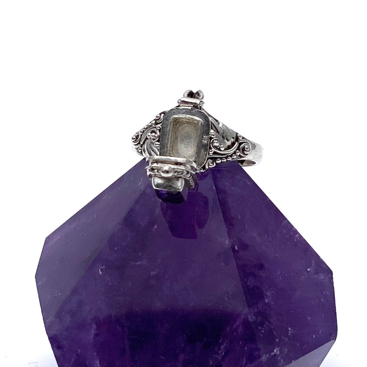 Amethyst Poison Ring