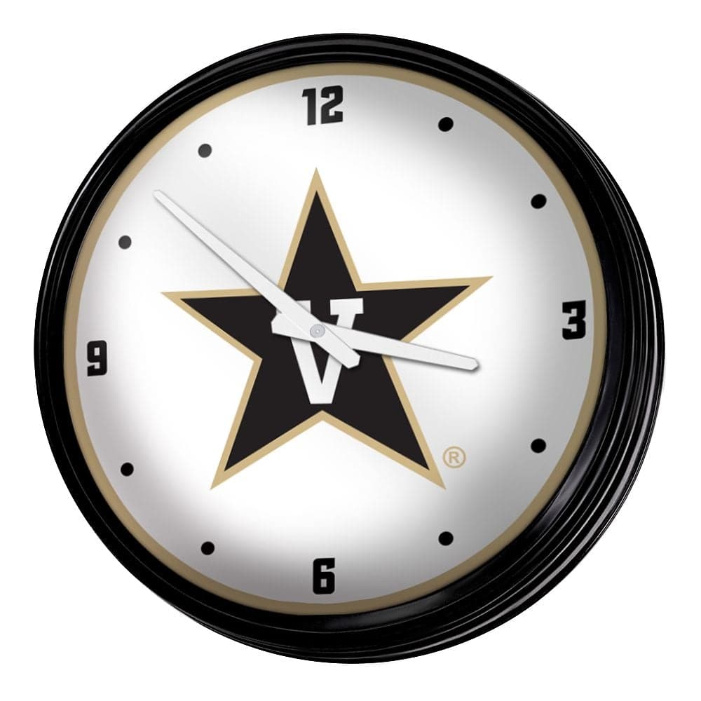 Vancouver Canucks Retro Lighted Wall Clock