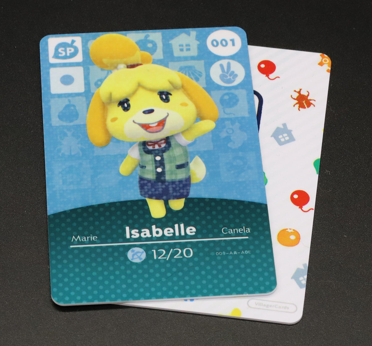 Animal Crossing Amiibo Card Vol.1 Isabelle cp Forest Happy Home Shizue A 