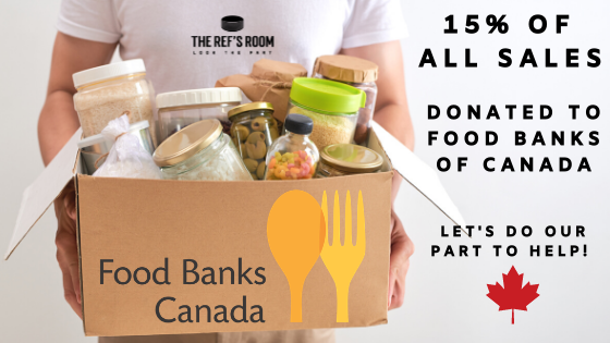 The Ref's Room Partners with Food Bank of Canada